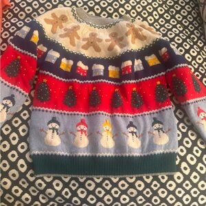 Mini Boden Multicolor Holiday Sweater